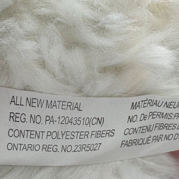 Fluffy White Lamb Plush Toy By American Greetings 6" - Picture 4 of 4